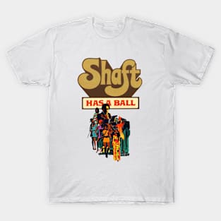 Shaft (Has A Ball) Paperback Style T-Shirt